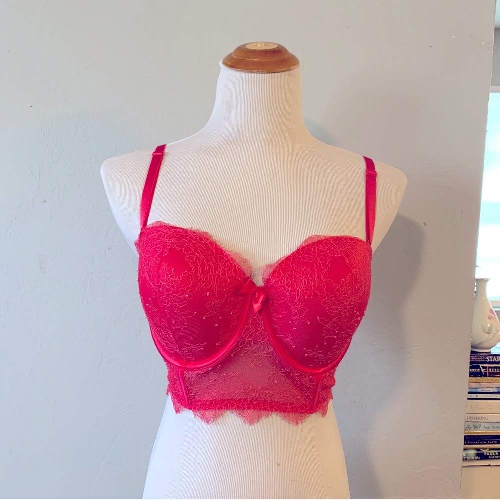 Victoria’s Secret Very Sexy Demi Bra 34 DD Pink